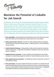 Microsoft Word - Maximise_The_Potential_Of_LinkedIn_For_JobSearch.docx