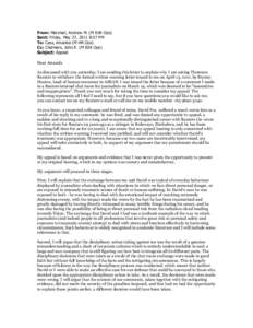 From: Marshall, Andrew M. (M Edit Ops) Sent: Friday, May 27, 2011 8:57 PM To: Cass, Amanda (M HR Ops) Cc: Chalmers, John E. (M Edit Ops) Subject: Appeal Dear Amanda