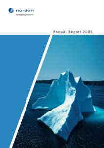 Nordisk energiforsk.årsrapport