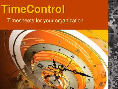 TimeControl Timesheets for your organization HMS History