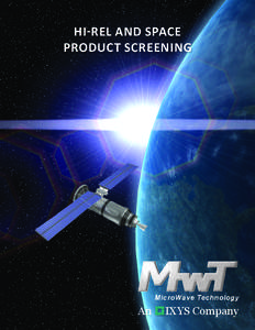 hi-rel and space product screening