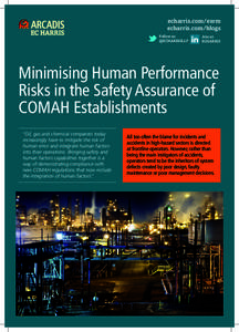 Reliability engineering / Control of Major Accident Hazards Regulations / Evaluation / Impact assessment / Human factors / Human reliability / Safety / ALARP / Competency management system / Ethics / Risk / Management