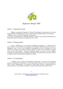Microsoft Word - Règlement IMAgri2008.doc