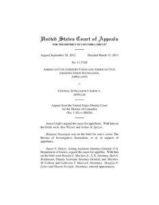 United States Court of Appeals FOR THE DISTRICT OF COLUMBIA CIRCUIT