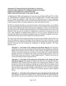 Tennessee River / Tennessee Valley Authority / 73rd United States Congress / United States Department of Energy / Kingston Fossil Plant coal fly ash slurry spill / Fly ash / Kingston Fossil Plant / Ash pond / Clinch River / Environment / Tennessee / Water