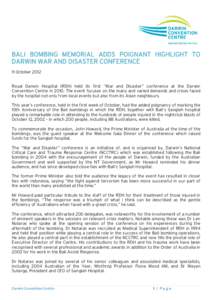 Microsoft Word[removed]Bali Bombing Memorial