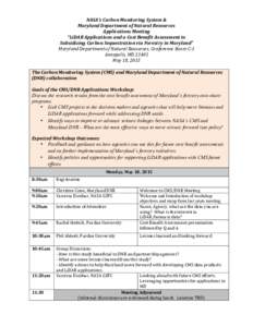 Microsoft Word - Final Agenda - May 2015 CMS DNR Workshop .docx