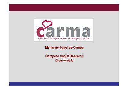 Marianne Egger de Campo Compass Social Research Graz/Austria