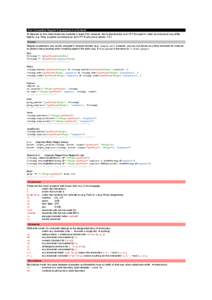 Perl Compatible Regular Expressions in a Nutshell All features on this cheat sheet are available in latest Perl, however, the implementation and UTF-8 support in other environments may differ slightly, e.g. Ruby supports