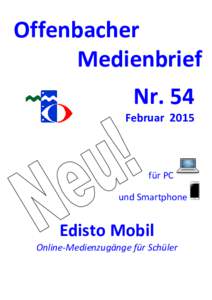 Offenbacher Medienbrief Nr. 54 Februarfür PC