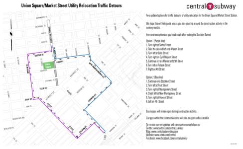 UMS detour color with direction 2