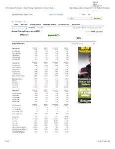 WPD-6 Yahoo Page 1 of 16 ATO Analyst Estimates | Atmos Energy Corporation Common Stock -...