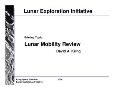 Microsoft PowerPoint - Lunar_Mobility_Review.ppt