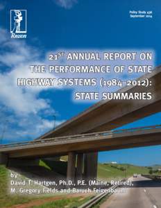 21st Annual Report on the Performance of State Highway Systems): State Summaries