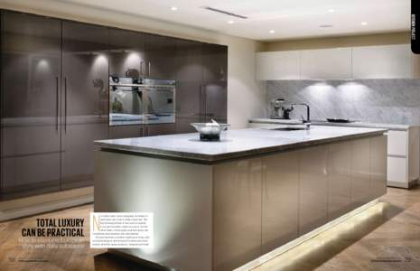 Kitchen Project  Total luxury can be practical  How to combine European