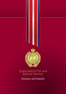 Queensland Fire and Rescue Service Honours and Awards