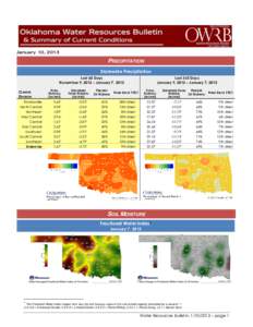 Oklahoma Water Resources Bulletin