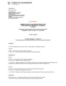 Giuliano Amato / Public policy / Carli / MEPs for Italy 2004–2009 / LUISS School of Government / Libera Università Internazionale degli Studi Sociali Guido Carli / Italy