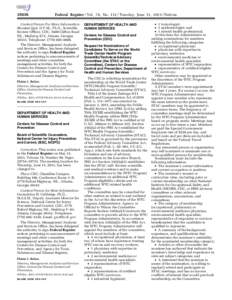 Health / United States Department of Health and Human Services / Agency for Toxic Substances and Disease Registry / National Institute for Occupational Safety and Health / Julie Gerberding / Paul J. Lioy / Centers for Disease Control and Prevention / United States Public Health Service / Public health