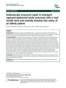 Severe gastric variceal haemorrhage due to splenic artery thrombosis and consecutive arterial bypass