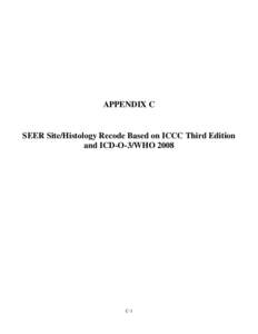 Microsoft Word - APPENDIX C_SEER ICCC-3 peds group updated 6_19_13.docx