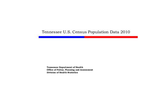 2010 Census Population Data