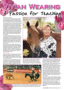 Vivian Wearing  A Passion for Teaching by MaryAnne Leighton