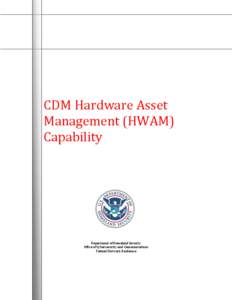 CDM Hardware Asset Management Capability