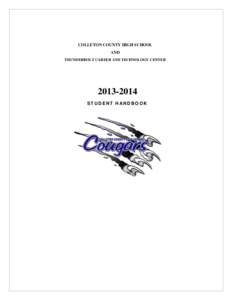 COLLETON COUNTY HIGH SCHOOL AND THUNDERBOLT CAREER AND TECHNOLOGY CENTER[removed]STUDENT HANDBOOK