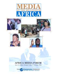 AFRICA  AFRICA MEDIA FORUM June 3-4, Dakar, Senegal • June 6-7, Bamako, Mali  Board of Trustees