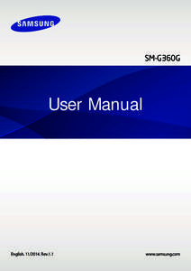 SM-G360G  User Manual EnglishRev.1.1