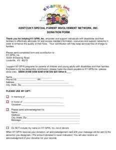 Microsoft Word - KY-SPIN Donation Form