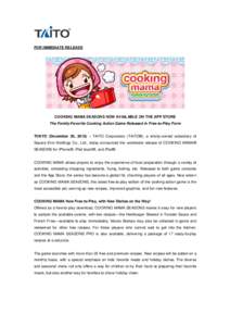 Microsoft Word - PR_CookingMamaSeasonsJapan.doc