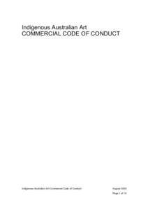 Property law / Indigenous Australians / Royalties / Aboriginal and Torres Strait Islander Heritage Protection Act / Indigenous Australian art / Copyright / Australian Aborigines / Moral rights / Competition and Consumer Act / Intellectual property law / Law / Civil law