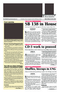 page Q&A: SB 138 clears Finance, Kelly  5 Vol. 19, No. 12 • www.PetroleumNews.com