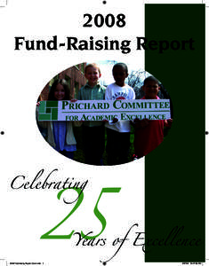 2008 Fund-raising Report.pmd