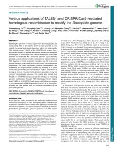 ß 2014. Published by The Company of Biologists Ltd | Biology Open[removed], 271–280 doi:[removed]bio[removed]RESEARCH ARTICLE