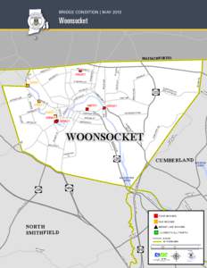 Woonsocket /  Rhode Island / Rhode Island / Cleveland Public Parks District / New York and New England Railroad / Blackstone River / Geography of the United States / Mill River