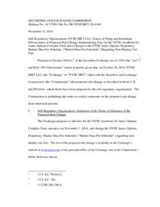 United States securities law / International Securities Exchange / Investment / Financial markets / Securities Exchange Act / Futures contract / NYSE Arca / Dodd–Frank Wall Street Reform and Consumer Protection Act / Consolidated Tape Association / Financial economics / Finance / Financial system