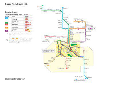 Biggin Hill / Leaves Green / Keston / Catford / Bromley / Orpington / Downe / Tatsfield / Petts Wood / London / Geography of England / Major centres of London