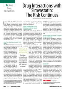 Statins / Lactones / Alcohols / Simvastatin / Piperazines / Amiodarone / Myopathy / Grapefruit juice / Imatinib / Chemistry / Organic chemistry / Merck