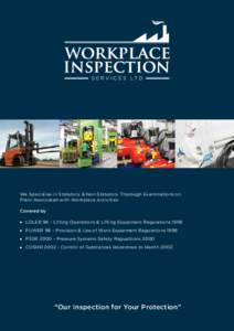 Workplace Inpection Front Cover