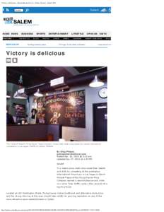 Victory is delicious - Entertainment & Life - Salem Gazette - Salem, MA