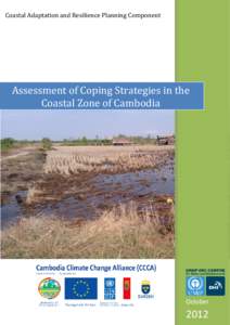 Coastal Adaptation and Resilience Planning Component  Assessment of Coping Strategies in the Coastal Zone of Cambodia  October