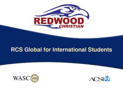 RCS Global for International Students  WASC RCS Global