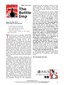ISSNThe Bottle Imp Issue 15, May 2014