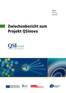Zwischenbericht zum Projekt QSInova Berlin Dezember 2011