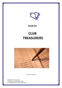 Microsoft Word - DNSW Guide Club Treasurer - Jun 11