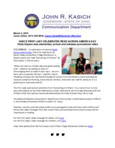 Read Across America / Education / Montessori education / John Kasich