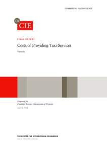 Transport / Economics / Taxi Industry Inquiry / Cabcharge / Taxicab / Costs / Consumer price index